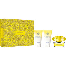 Komplekt naistele Versace Yellow Diamond EDT 50 ml + kehapiim 50 ml + dušigeel 50 ml