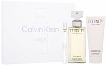 Calvin Klein Eternity kinkekomplekt naistele (EDP 100 ml + EDP 10 ml + kehapiim 100 ml)