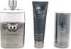 Komplekt meestele Gucci Guilty Pour Homme EDT 90 ml + deodorant 75 ml + dušigeel 50 ml