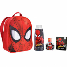 Marvel Spider-Man kinkekomplekt lastele (seljakott + EDT 50 ml + dušigeel 300 ml)