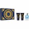 Komplekt Versace Pour Homme meestele: tualettvesi EDT 50 ml + habemeajamisjärgne palsam 50 ml + dušigeel 50 ml