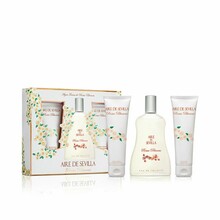 Naiste kinkekomplekt Aire Sevilla Rosas Blancas EDT 100 ml, 3-osaline