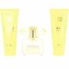 Komplekt naistele Versace Yellow Diamond EDT 90 ml + kehapiim 100 ml + dušigeel 100 ml + kosmeetikakott
