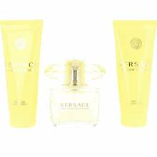 Komplekt naistele Versace Yellow Diamond EDT 90 ml + kehapiim 100 ml + dušigeel 100 ml + kosmeetikakott