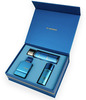 Al Haramain Amber Oud Aqua Dubai kinkekomplekt Extrait de Parfum 75 ml + 30 ml + kehasprei 250 ml