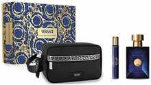 Versace Dylan Blue EDT 100 ml + EDT 10 ml + kosmeetikakott meestele