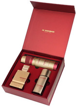 Al Haramain Amber Oud Ruby Edition kinkekomplekt Unisex EDP 75 ml + EDP 30 ml + kehasprei 250 ml