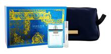 Komplekt meestele Versace Man Eau Fraiche EDT 100 ml + EDT 10 ml + kosmeetikakott
