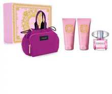 Versace Bright Crystal EDT 90 ml kinkekomplekt naistele, 4 tk