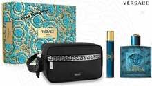 Versace Eros EDT kinkekomplekt meestele, 3 tk