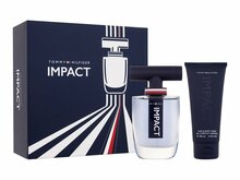 Tommy Hilfiger Impact kinkekomplekt meestele (EDT 100 ml + dušigeel 100 ml + EDT 4 ml)