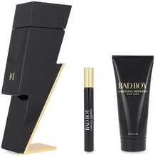 Carolina Herrera Bad Boy kinkekomplekt meestele EDT 100 ml + EDT 10 ml + dušigeel 100 ml