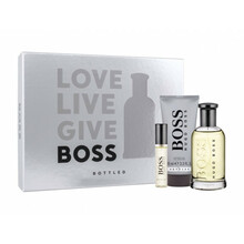 Hugo Boss Boss Bottled kinkekomplekt meestele: EDT 100 ml + dušigeel 100 ml + mini EDT 10 ml