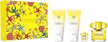 Komplekt naistele Versace Yellow Diamond EDT 90 ml + kehapiim 100 ml + dušigeel 100 ml + EDT 5 ml