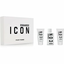 Dsquared2 Icon kinkekomplekt naistele EDP 50 ml + dušigeel 50 ml + kehakreem 50 ml