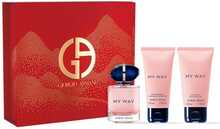 Komplekt naistele Giorgio Armani My Way EDP 50 ml + dušigeel 50 ml + kehapiim 50 ml