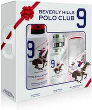 Komplekt meestele Beverly Hills Polo Club Sport Nr.9 EDT 50 ml + deodorant 175 ml + rullantiperspirant 50 ml