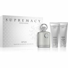 Meeste kinkekomplekt Afnan Supremacy Silver EDP 100 ml + dušigeel 100 ml + aftershave palsam 100 ml