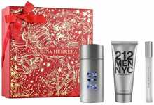 Carolina Herrera 212 Men EDT 100 ml kinkekomplekt 3 tk