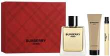 Burberry Hero kinkekomplekt meestele: EDT 100 ml + dušigeel 75 ml + EDT 10 ml