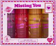 Makeup Revolution I Heart Revolution Misting You Mini Body Mist Set 4 x 100 ml
