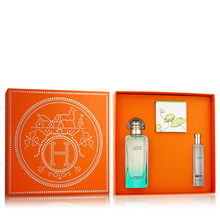 Hermes Un Jardin Sur le Nil EDT 100 ml + EDT 15 ml + seep 50 g kinkekomplekt Unisex