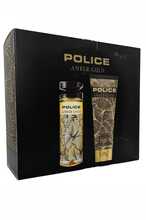 Komplekt naistele Police Amber Gold EDT 100 ml + kehakreem 125 ml