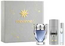 Meeste kinkekomplekt Paco Rabanne Invictus EDT 100 ml + EDT 10 ml + deodorant 150 ml