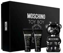 Komplekt meestele Moschino Toy Boy EDP 50 ml + dušigeel 50 ml + habemeajamisjärgne palsam 50 ml