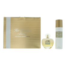 Komplekt naistele Antonio Banderas Her Golden Secret EDT 80 ml + deodorant spray 150 ml
