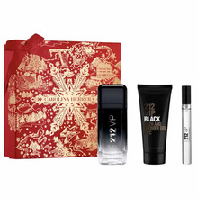 Komplekt meestele Carolina Herrera 212 Vip Black Eau De Parfum 100 ml + dušigeel 100 ml + EDP 10 ml, 3 tk
