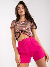 Lühikesed püksid Italy Moda Variant-250963, roosad