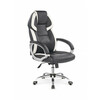 Kontoritool Halmar Barton, 115 x 64 x 115 cm, must/valge