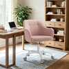 Kontoritool Songmics, 64 x 64 x 83-93 cm, roosa