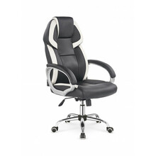 Kontoritool Halmar Barton, 115 x 64 x 115 cm, must/valge