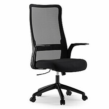 Kontoritool SENSE7 Juno, 62 x 60.5 x 108.5 - 116.5 cm, must