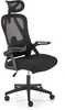 Kontoritool Negro Halmar, must, V-CH-NEGRO-FOT