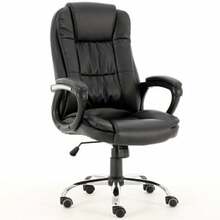 Kontoritool Idol TOP E SHOP, 63 x 63 x 108 - 119 cm, must