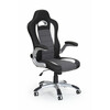 Kontoritool Lotus Halmar, 63 x 65 x 117 - 127 cm, must/hall