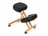 Ergonoomiline põlvitustool Ergo Simple Wood Habys, naturaalne puit, lukustatavate ratastega