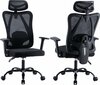 Kontoritool Mozos Ergo-X Mozos, 64 x 64 x 115 - 125 cm, must