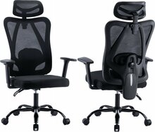 Kontoritool Mozos Ergo-X Mozos, 64 x 64 x 115 - 125 cm, must
