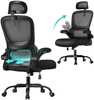 Kontoritool Songmics, 64 x 71.5 x 116-135 cm, must