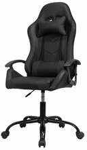 Kontoritool Happygame 6911, 59 x 47 x 116 - 126 cm, must