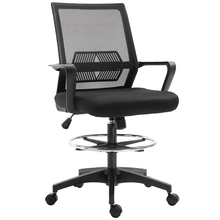 Kontoritool Vinsetto, 64 x 59 x 104-124 cm, must