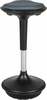 Balansstool Just Fun, 33 x 59,5 - 84 cm, must/hall