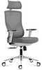 Kontoritool Mark Adler Manager 3.3, 70 x 70 x 110.5 - 129 cm, valge/hall