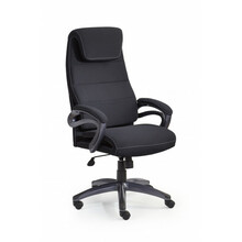 Kontoritool Sidney Halmar, 65 x 58 x 117 - 125 cm, must