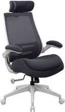 Kontoritool Danica Home4you, tumehall / helehall