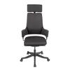 Kontoritool Delphi Home4you, 60 x 47 x 117,5-133,5 cm, must
